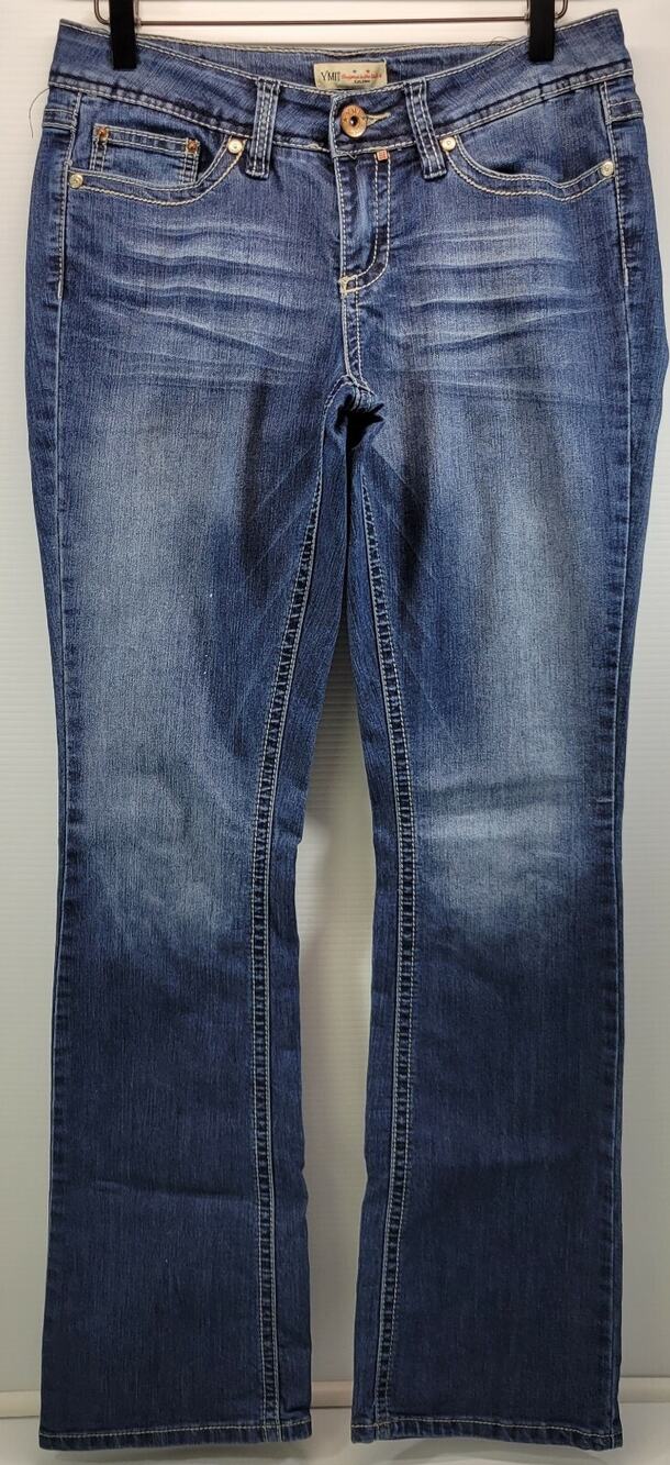 I1) Women's YMI USA Blue Denim Jeans Size 7